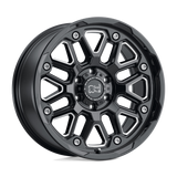 Alliages durs Black Rhino - HOLLISTER | Modèle de boulon 18X9,5 / 12 Offset / 6X135 | 1895HSR126135B87