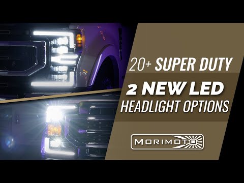 Ford Super Duty (20-22): Morimoto Xb Led Headlights