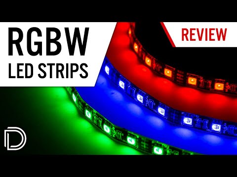 Bande LED Smd flexible multicolore Rgbw 5050 (simple)