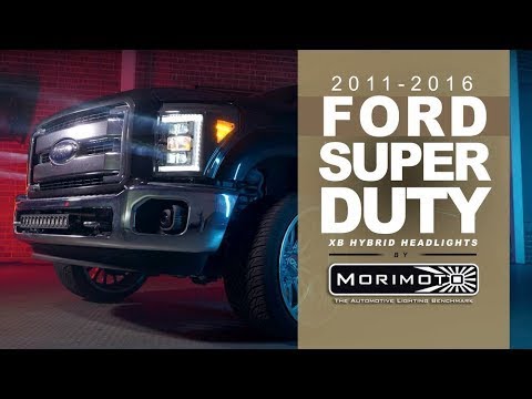 Ford Super Duty (11-16): Morimoto Hybrid Led Headlights