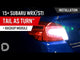 2015-2021 Subaru Wrx / Sti Tail As Turn + Module de sauvegarde (paire)