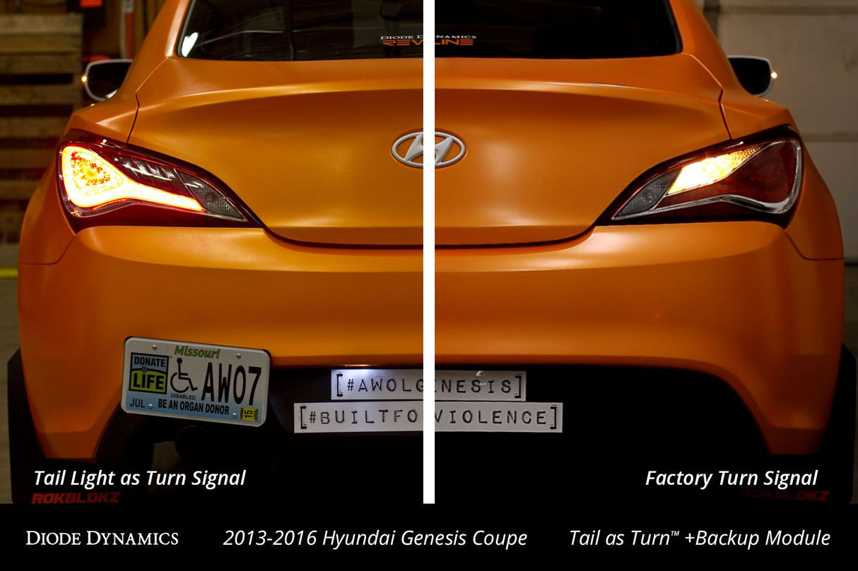 2013-2016 Hyundai Genesis Coupe Tail As Turn +Backup Module (Pair)