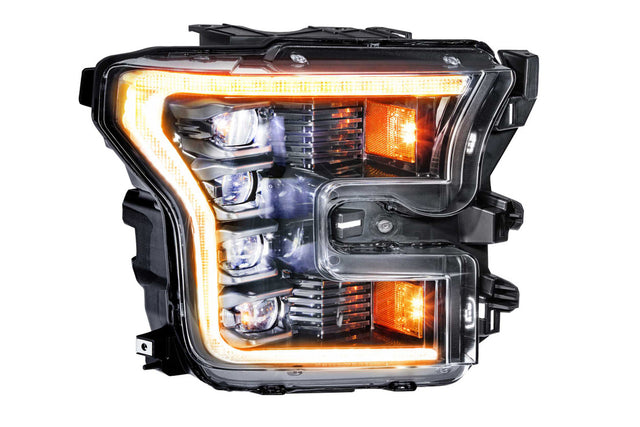 Ford F150 (15-17): Morimoto Xb Led Headlights Gen 2 (Amber Drl)