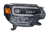 Toyota Tacoma (12-15): Morimoto Hybrid Led Headlights (Amber Drl)