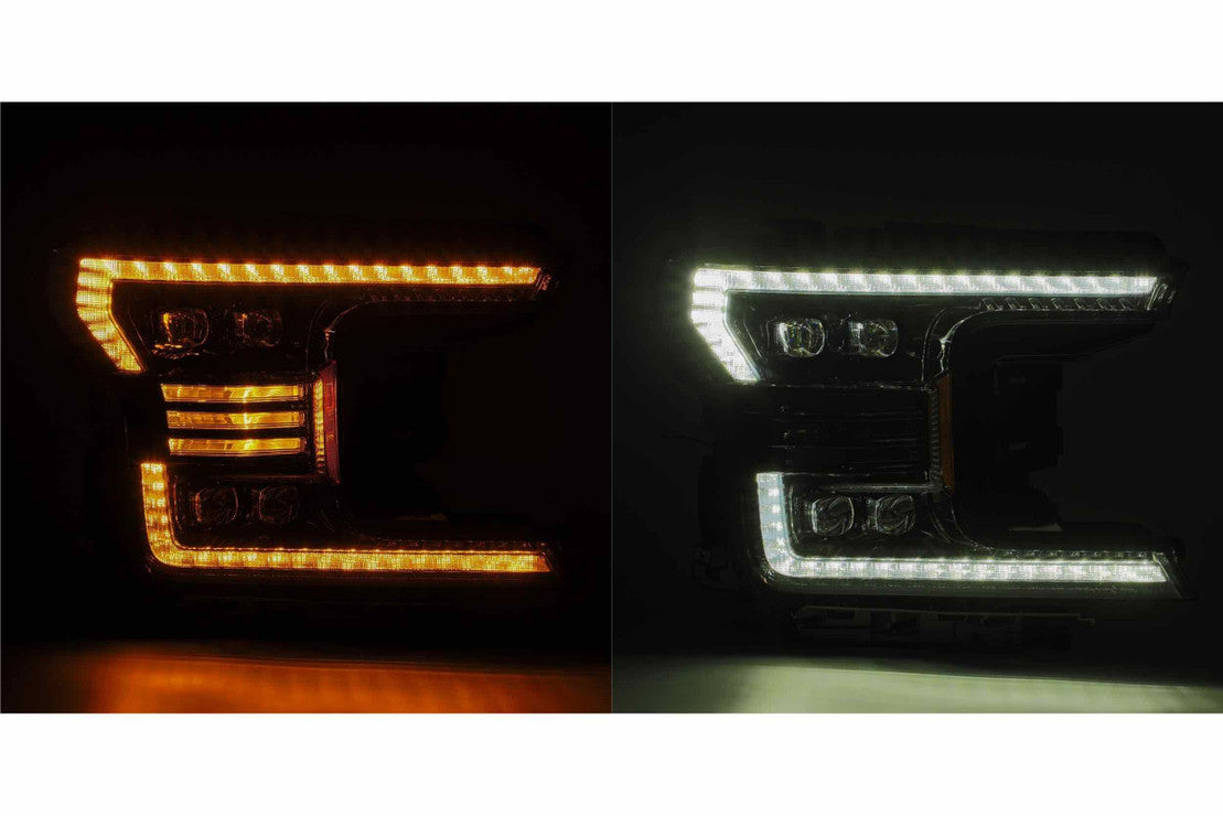 Ford F150 (18-20): Alpharex Nova Alpha Black Headlights