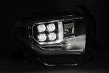 Toyota Tundra (14-21): Alpharex Nova Headlights Jet Black