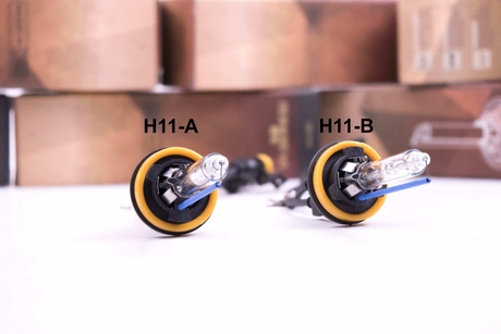 H11/H8/H9 : ampoules cachées Morimoto Xb