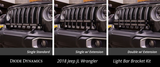 Jeep Jl 2018-2022 Wrangler Bumper Led Light Bar Kit