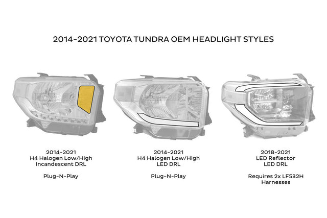 Toyota Tundra (14-21): Morimoto Xb Led Headlights (Gen 2)