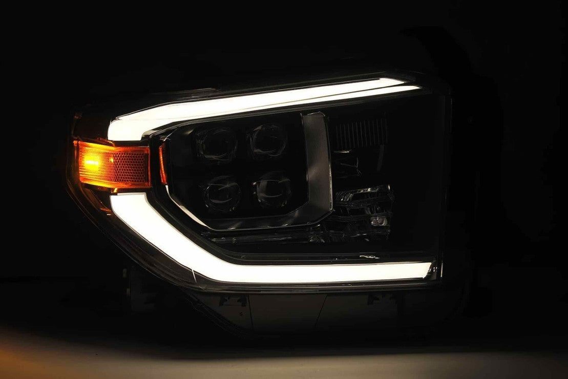 Toyota Tundra (14-21): Alpharex Nova Headlights Jet Black