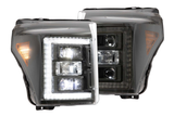 Ford Super Duty (11-16) : Phares à LED hybrides Morimoto