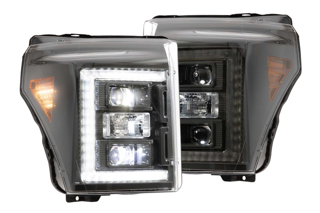 Ford Super Duty (11-16): Morimoto Hybrid Led Headlights