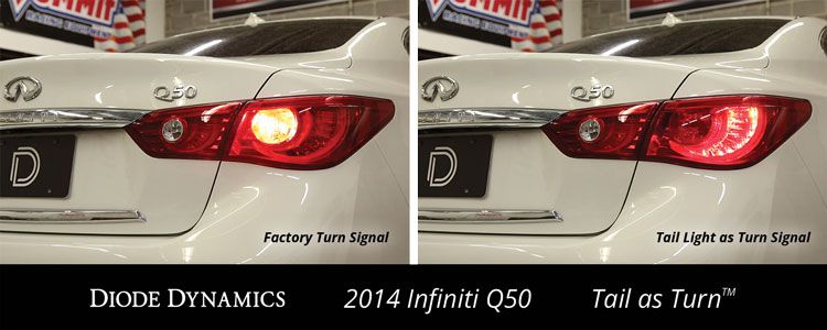 2014-2017 Infiniti Q50 Tail As Turn™ Module (Pair) – Ess K Customs