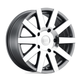 Alliages durs Black Rhino - JOURNEY | Modèle de boulon 18X8 / 48 Offset / 6X139.7 | 1880JRN486140G12