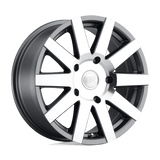 Alliages durs Black Rhino - JOURNEY | Modèle de boulon 18X8 / 48 Offset / 6X139.7 | 1880JRN486140G12