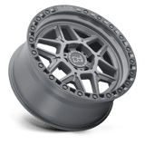 Alliages durs Black Rhino - KELSO | Modèle de boulon 20X9 / 0 Offset / 6X139.7 | 2090KLS006140G12
