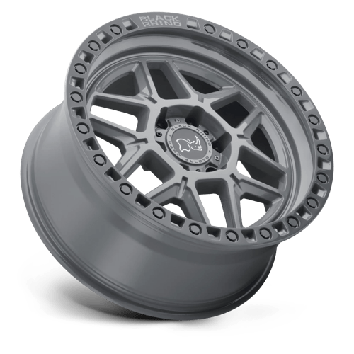 Alliages durs Black Rhino - KELSO | Modèle de boulon 20X9 / 0 Offset / 6X139.7 | 2090KLS006140G12
