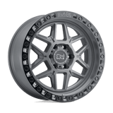 Alliages durs Black Rhino - KELSO | Modèle de boulon 20X9 / 0 Offset / 6X139.7 | 2090KLS006140G12