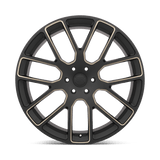 Alliages durs Black Rhino - KUNENE | Modèle de boulon 20X9 / 20 Offset / 5X139.7 | 2090KUN205140M78