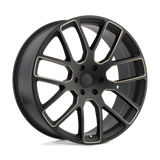 Alliages durs Black Rhino - KUNENE | Modèle de boulon 20X9 / 20 Offset / 5X139.7 | 2090KUN205140M78