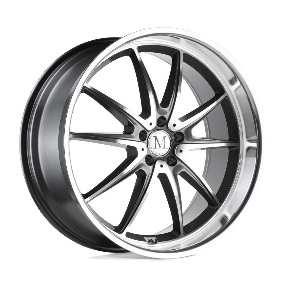 Mandrus - ARGENT | 18X9.5 / 49 Offset / 5X112 Bolt Pattern | 1895AGT495112G66