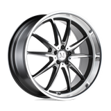 Mandrus - ARGENT | 18X9.5 / 49 Offset / 5X112 Bolt Pattern | 1895AGT495112G66