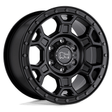 Rhinocéros noir - MIDHILL ​​| 18X8 / ​​Décalage 48 / Modèle de boulon 6X130 | 1880MHL486130M84