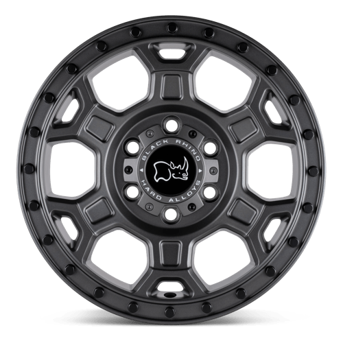 Alliages durs Black Rhino - MIDHILL ​​| Modèle de boulon 16X8 / 38 Offset / 6X130 | 1680MHL386130G84