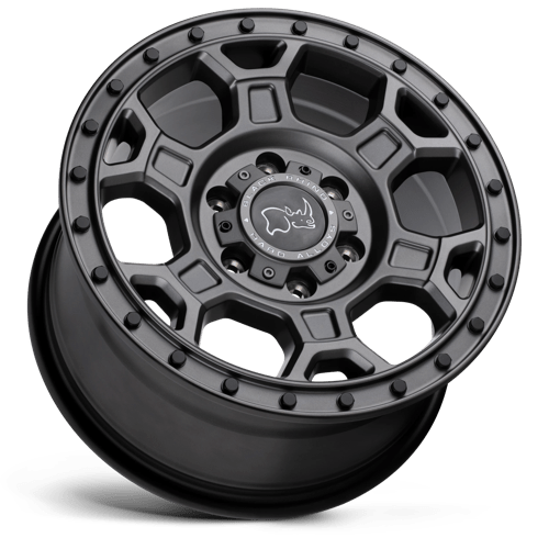 Alliages durs Black Rhino - MIDHILL | Modèle de boulon 18X8 / 48 Offset / 5X130 | 1880MHL485130G78