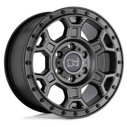 Alliages durs Black Rhino - MIDHILL | Modèle de boulon 18X8 / 48 Offset / 5X130 | 1880MHL485130G78