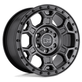 Rhinocéros noir - MIDHILL ​​| 17X8 / Décalage 45 / Modèle de boulon 5X160 | 1780MHL455160G65