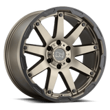 Alliages durs Black Rhino - OCEANO | Modèle de boulon 20X9,5 / 12 Offset / 6X139,7 | 2095OCN126140Z12