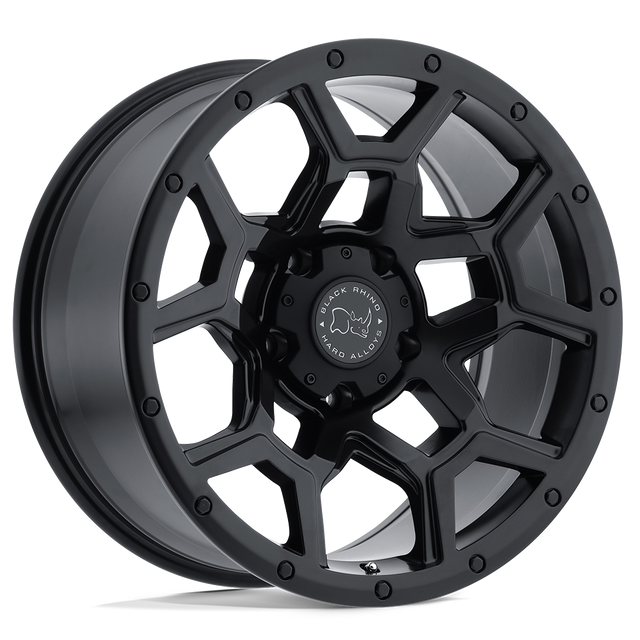 Rhinocéros noir - OVERLAND | 18X9.5 / 6 Décalage / 5X150 Boulon Motif | 1895VRL065150M10