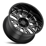 Alliages durs Black Rhino - PISMO | Modèle de boulon 18X9,5 / -18 Offset / 6X139,7 | 1895PIS-86140B12