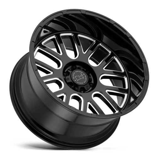 Alliages durs Black Rhino - PISMO | Modèle de boulon 18X9,5 / -18 Offset / 6X139,7 | 1895PIS-86140B12