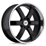 Alliages durs Black Rhino - PONDORA | Modèle de boulon 20X8,5 / 18 Offset / 6X114,3 | 2085PND186114B76