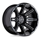 Black Rhino Hard Alloys - RAMPAGE | 20X9.5 / 12 Offset / 6X135 Bolt Pattern | 2095RPG126135B87