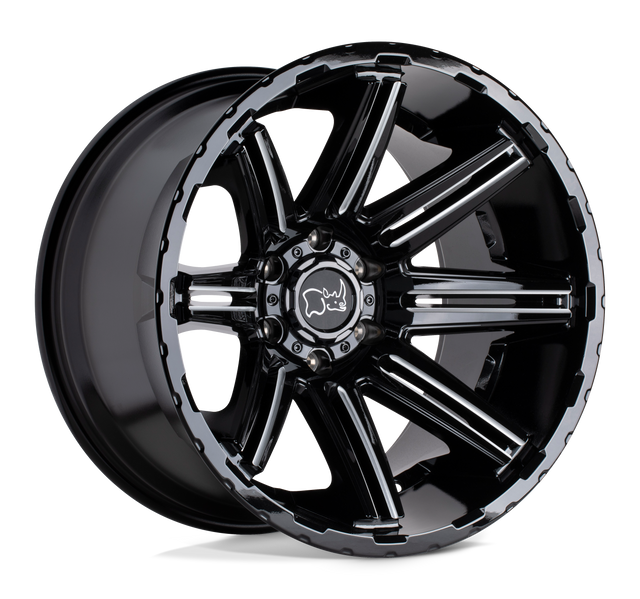 Black Rhino Hard Alloys - RAMPAGE | 20X9.5 / 12 Offset / 6X135 Bolt Pattern | 2095RPG126135B87