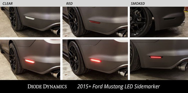 Feux Latéraux Led Pour Ford Mustang 2015-2022 (Paire) 