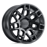 Alliages durs Black Rhino - RIDGE | 18X9 / 02 Offset / 5X127 Modèle de boulon | 1890RDG025127M71