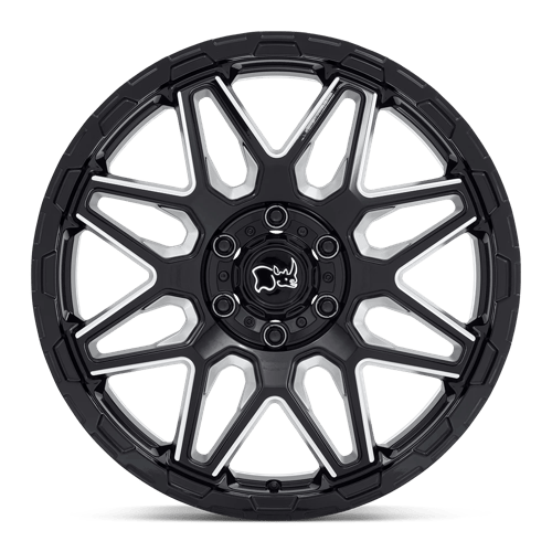 Alliages durs Black Rhino - SHOCKWAVE | 20X9,5 / 12 Offset / 6X139,7 Modèle de boulon | 2095SKW126140B12