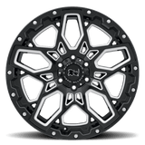 Alliages durs Black Rhino - SHRAPNEL | 18X9,5 / 12 Offset / 5X150 Bolt Pattern | 1895SHR125150B10