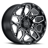 Black Rhino Hard Alloys - SHRAPNEL | 18X9.5 / -18 Offset / 5X127 Bolt Pattern | 1895SHR-85127B71