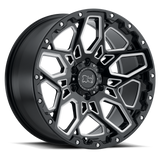 Black Rhino Hard Alloys - SHRAPNEL | 18X9.5 / -18 Offset / 5X127 Bolt Pattern | 1895SHR-85127B71