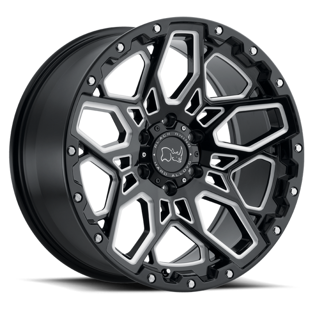 Black Rhino Hard Alloys - SHRAPNEL | 18X9.5 / -18 Offset / 5X127 Bolt Pattern | 1895SHR-85127B71