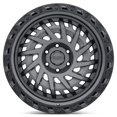 Black Rhino Hard Alloys - SHREDDER | 18X9.5 / 0 Offset / 5X127 Bolt Pattern | 1895SHD005127G71