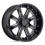 Rhinocéros noir - SIERRA | 17X9 / -12 Décalage / 5X127 Modèle de boulon | 1790SRA-25127B78