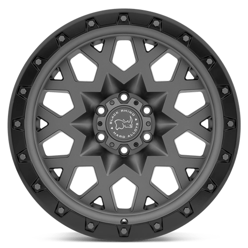 Black Rhino Hard Alloys - SPROCKET | 20X9.5 / -18 Offset / 5X127 Bolt Pattern | 2095SPK-85127G71