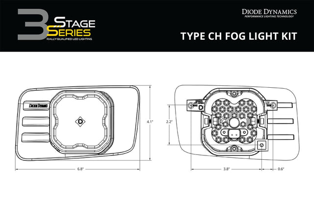 GMC Yukon (2015-2020): Diode Dynamics SS3 Fog Lights
