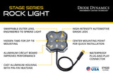 Stage Series Single-Color LED Rock Light (add-on 2-pack)